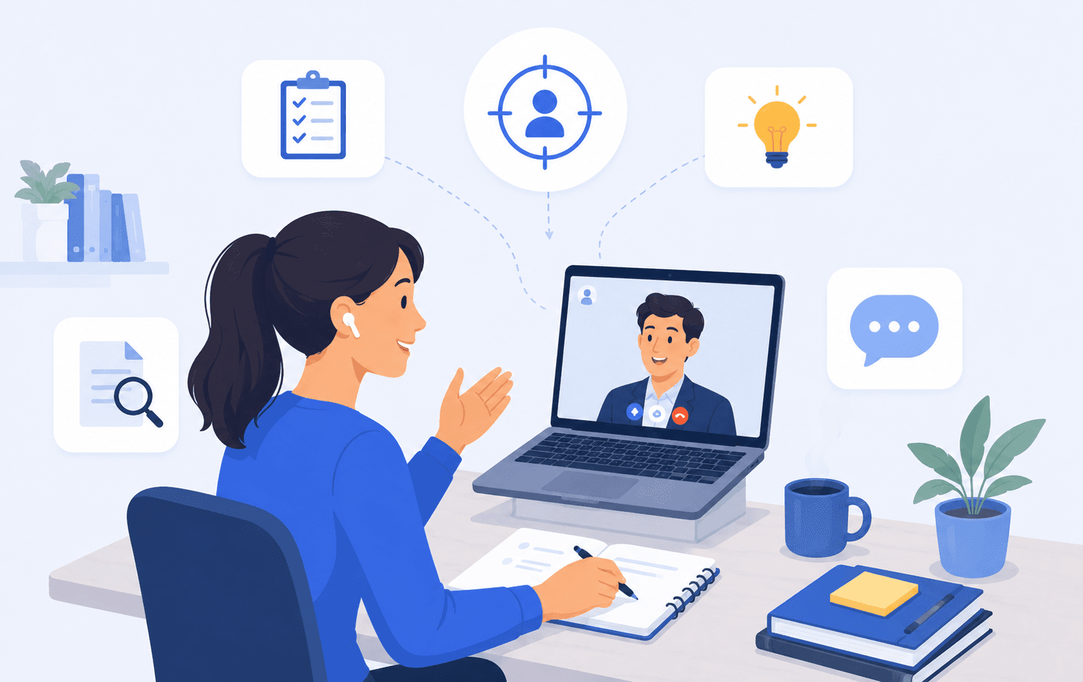 What to keep focused during live interviews